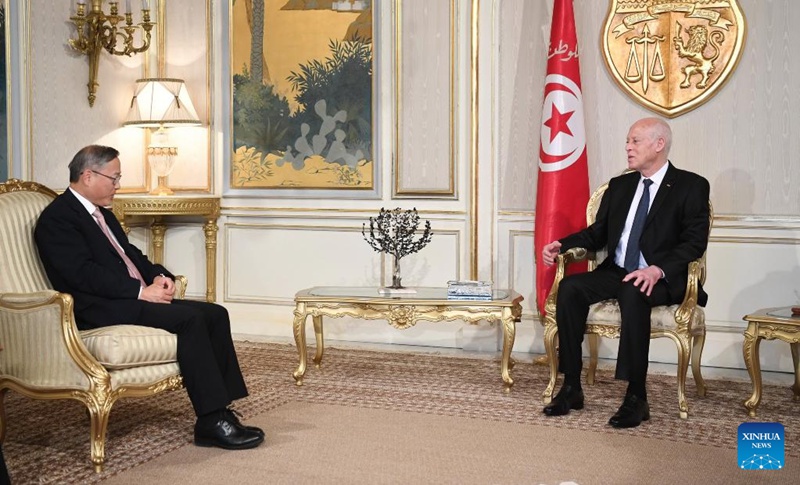 Rais wa Tunisia aishukuru China kwa msaada wa muda mrefu kwa maendeleo ya Tunisia