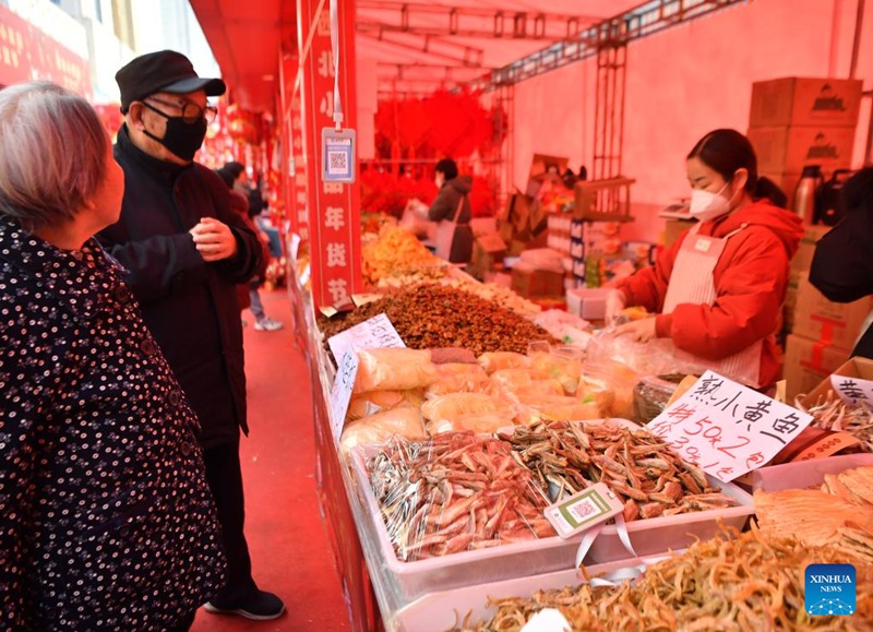 Masoko Muhimu ya Mwaka Mpya wa Jadi wa China yashuhudia pilika nyingi huko Xi 'an, Kaskazini Magharibi mwa China