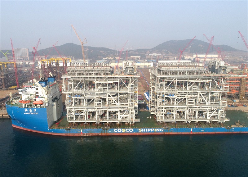 Meli kubwa nyingine ya kimataifa ya usafirishaji nishati yakabidhiwa Qingdao, China