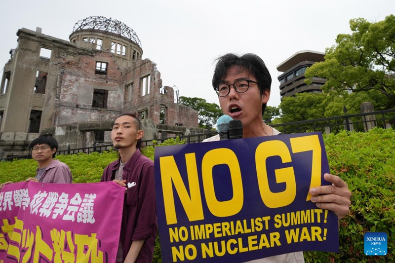 Waziri Mkuu wa Japan Kishida na Rais Biden wakutana kabla ya mkutano wa G7 huko Hiroshima huku kukiwa na maandamano, ulinzi unaoimarishwa
