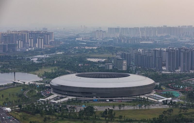 Hafla ya kuhesabu?siku 30 kabla ya Michezo ya Vyuo Vikuu Duniani ya FISU kuanza?yafanyika Chengdu