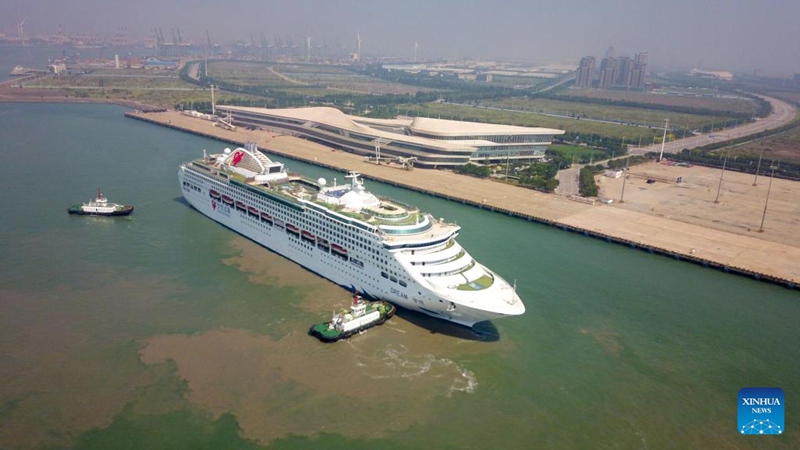 Mji wa Tianjin, Kaskazini mwa China wakaribisha meli ya kwanza ya kitalii katika kipindi cha miaka mitatu
