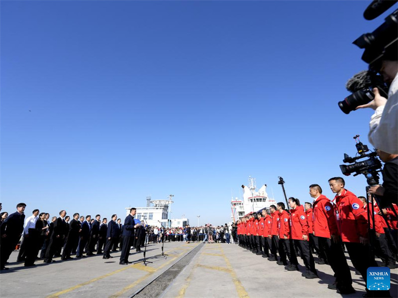 Kundi la 40 la Utafiti wa Kisayansi katika Bahari ya Antaktika?la China?laanza safari