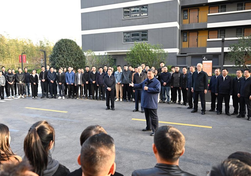 Rais Xi Jinping afanya ziara ya ukaguzi katika Mji wa Shanghai