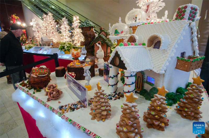 Sanamu?zaidi ya 30 za nyumba za mkate wa tangawizi zaonyeshwa Vancouver, Canada kuelekea Sikukuu ya Krismasi