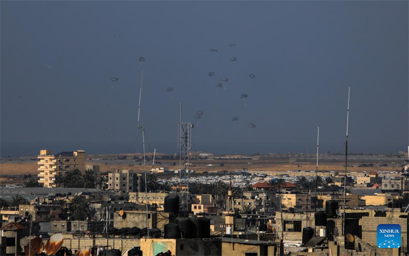 Misri yadondosha?misaada ya kibinadamu kwa ndege za kijeshi mjini Gaza