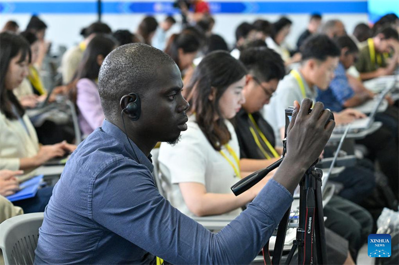 Mkutano?na waandishi wa habari wa mkutano wa kilele wa 2024 wa FOCAC wafanyika Beijing