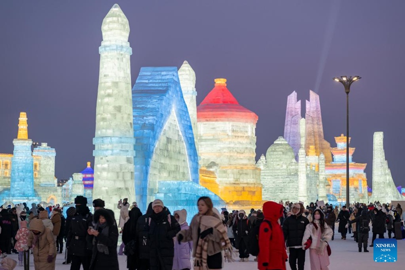 Tamasha la 41 la Kimataifa la Barafu na Theluji la Harbin nchini China laanza rasmi