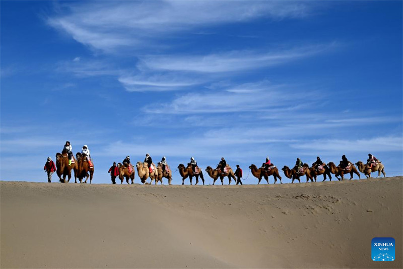 Dunhuang katika Mkoa wa Gansu wa China ?yakaribisha maendeleo mapya