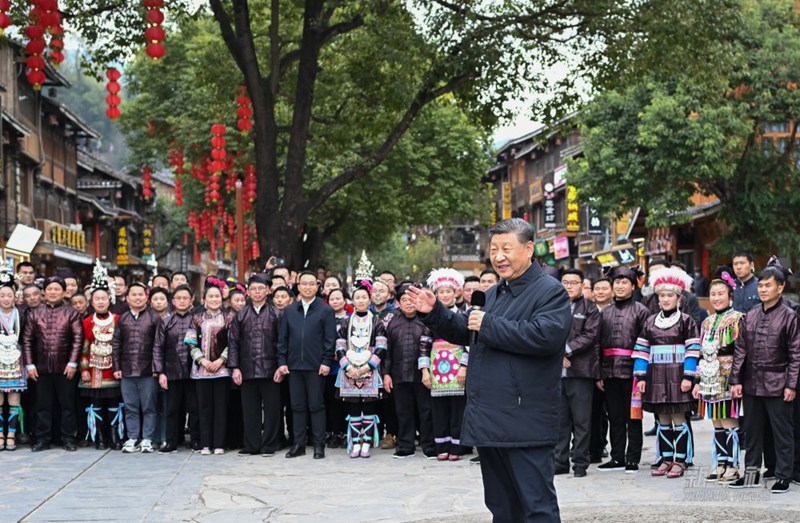 Katibu Mkuu wa Kamati Kuu ya CPC Xi Jinping afanya ziara ya ukaguzi mkoani Guizhou