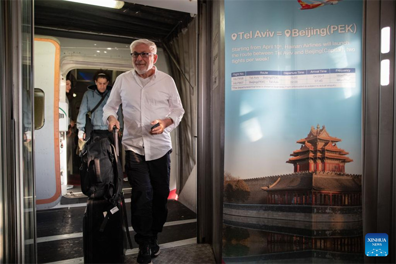 Safari za ndege za moja kwa moja kati?ya Beijing?na Tel Aviv zarejeshwa baada ya kusimama kwa miezi 18