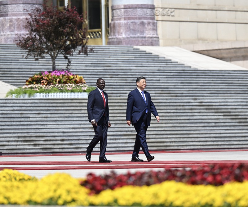 Rais Xi Jinping afanya mazungumzo na?mwenzake wa Kenya William Ruto
