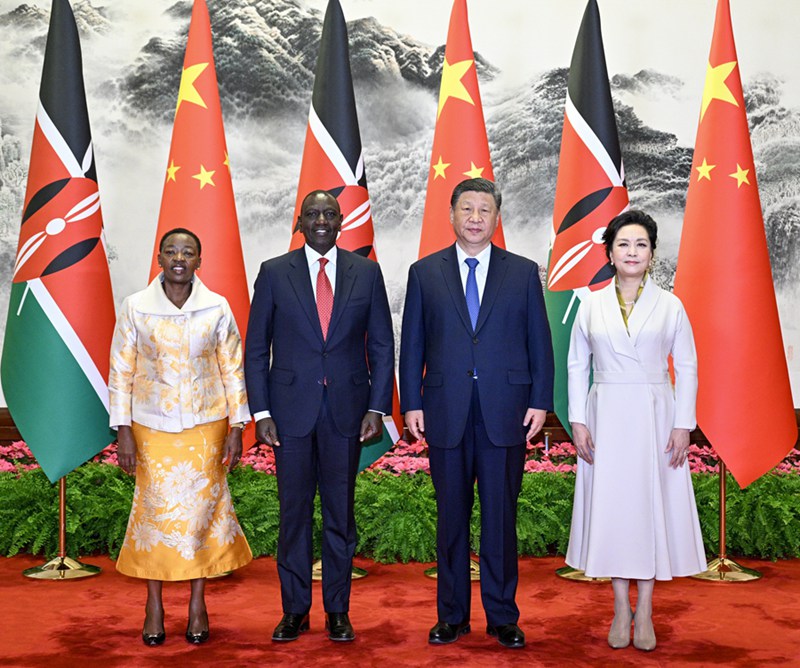 Rais Xi Jinping afanya mazungumzo na?mwenzake wa Kenya William Ruto