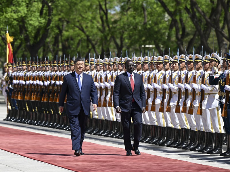 Rais Xi Jinping afanya mazungumzo na?mwenzake wa Kenya William Ruto