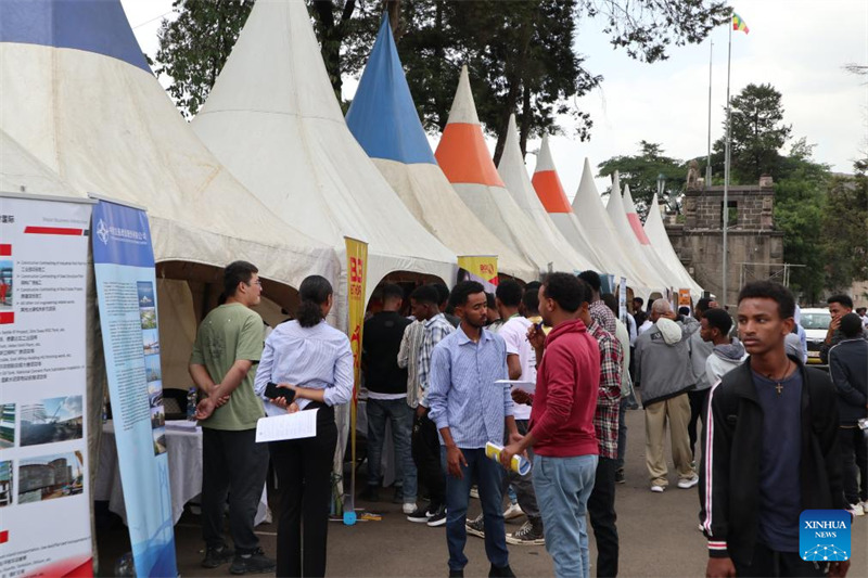 Kampuni za China zatoa mchango katika?soko la ajira la Ethiopia kupitia maonyesho ya kazi