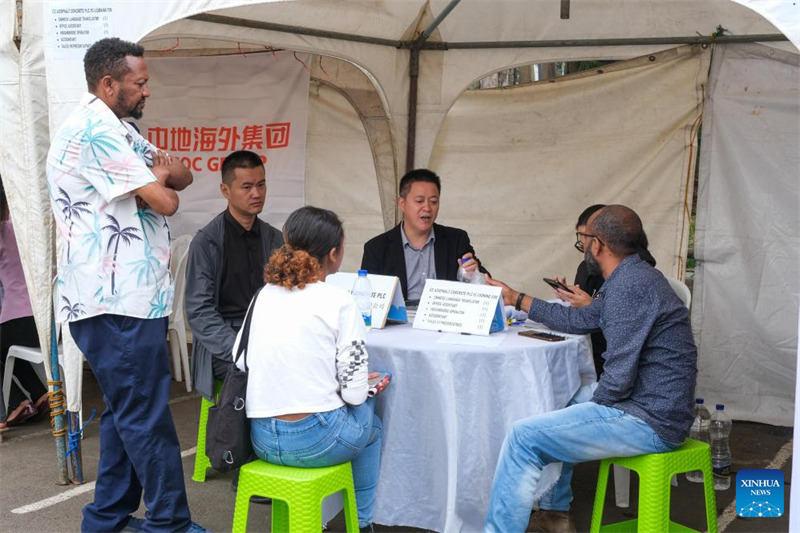 Kampuni za China zatoa mchango katika?soko la ajira la Ethiopia kupitia maonyesho ya kazi