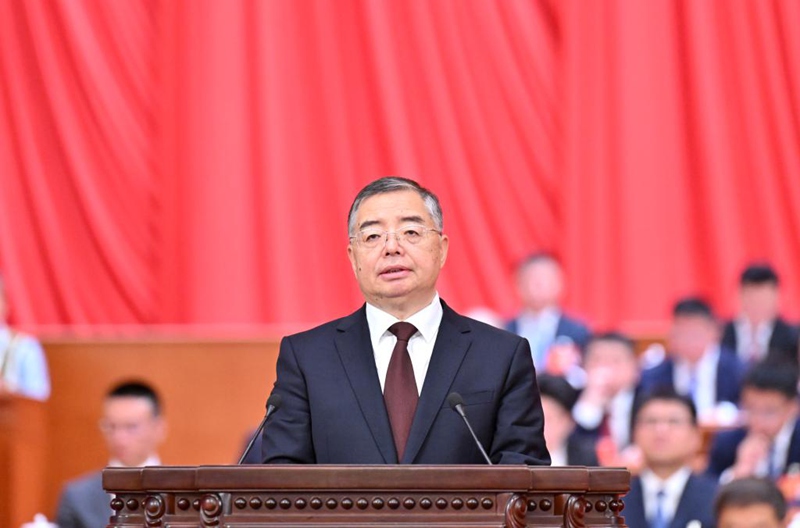 Mkutano wa Shirikisho Kuu la Vijana wa China na Shirikisho Kuu la Wanafunzi wa China   ukifunguliwa Beijing, Julai 2, 2025. (Xinhua/Yue Yuewei)