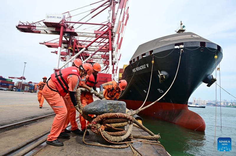 Bandari ya Qingdao yapanua biashara na nchi za SCO kupitia njia 42 za usafirishaji