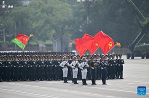 China yafanya gwaride kubwa la kijeshi kuadhimisha miaka 80 ya ushindi wa vita vya kupambana na uvamizi wa Japan na WWII