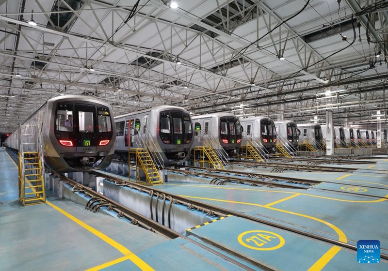 Mtandao wa Treni za Metro wapanuka mjini Shijiazhuang, Hebei, kaskazini mwa China